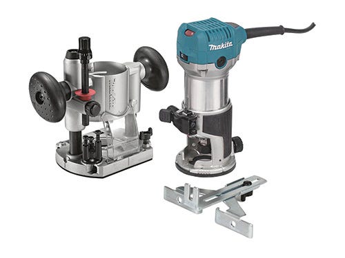 Makita trim router with plunge base