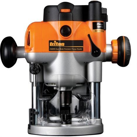 Triton dual-mode plunge router