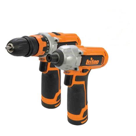 Triton t12tp cordless drill and impact driver combo kit