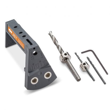 Rockler jig it undermount drilling guide