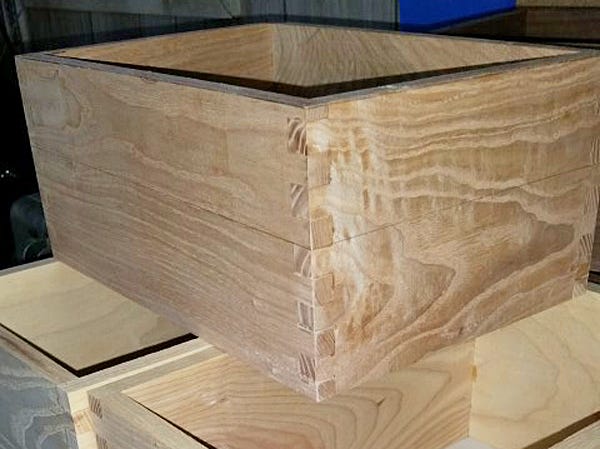 Box frame joinery that set uneven
