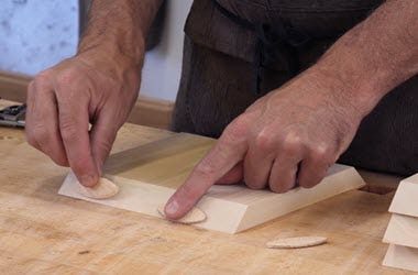Metal shop biscuit joint