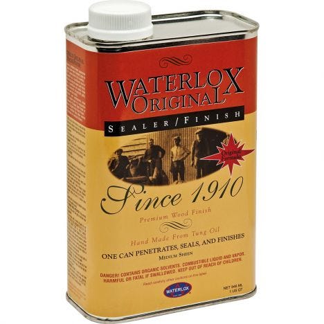 Waterlox original sealer finish