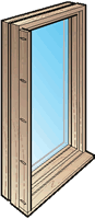 window jamb graphic
