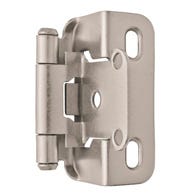 Wrap-around semi-concealed hinge