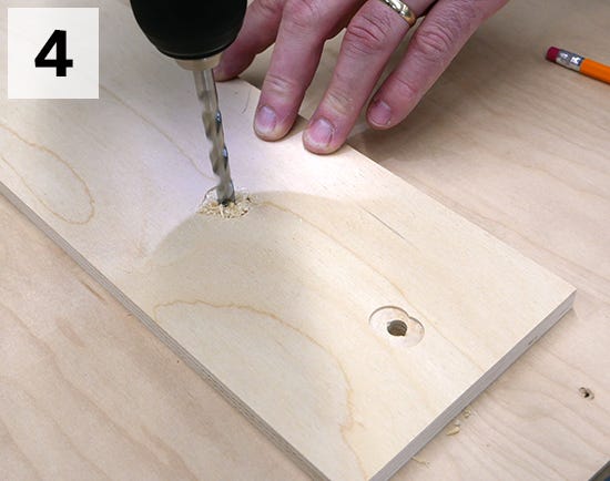 drilling t-bolt holes