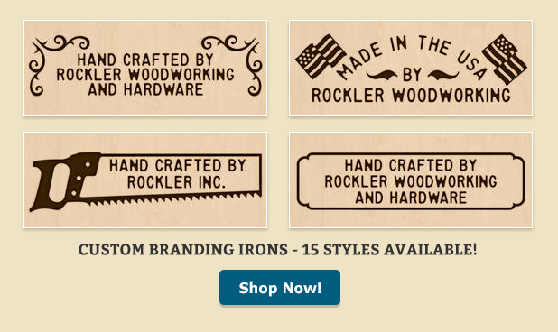 Wood Branding Irons At Rockler Custom Branding Irons