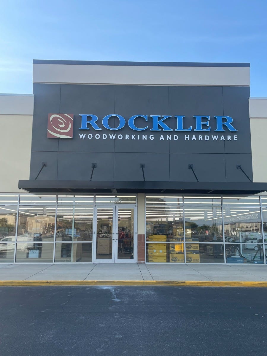 Visit our Greenville Rockler location to shop our quality selection of exotic lumber, specialty wood-stock, hardware, power tools and other woodworking project essentials.