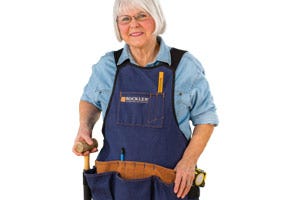 cross back apron