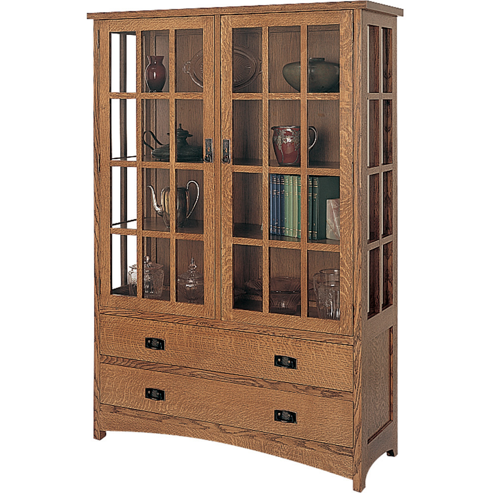 Build a Mission style hutch resembling those made by Gustav Stickley.