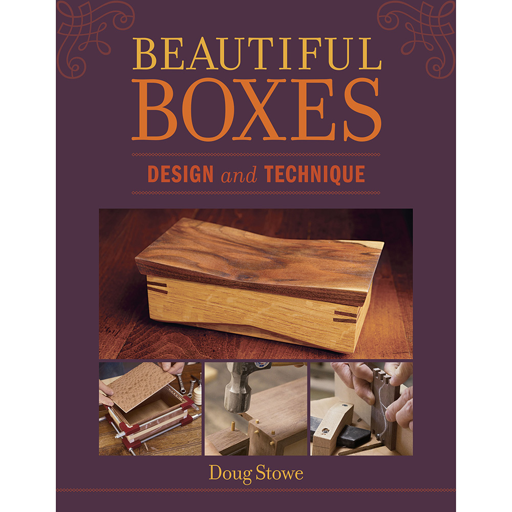Building a wooden box is one of the best ways to develop overall woodworking proficiency. Boxes are quick to build, require only a small amount of material, and can be made in the smallest of woodshops. Beautiful Boxes: Design and Technique is the perfect introduction to the art for beginners and intermediate woodworkers. Each chapter features a new box design, ranging from simple to complex as you work through the book, with each one illustrating a key design principle. Also included are one or two design variations for showing off your creativity and adding your own personal touches. Each chapter is beautifully illustrated with 300 colorful, instructive photographs and easy-to-follow illustrations. 176 pages. Content: Introduction Chapter