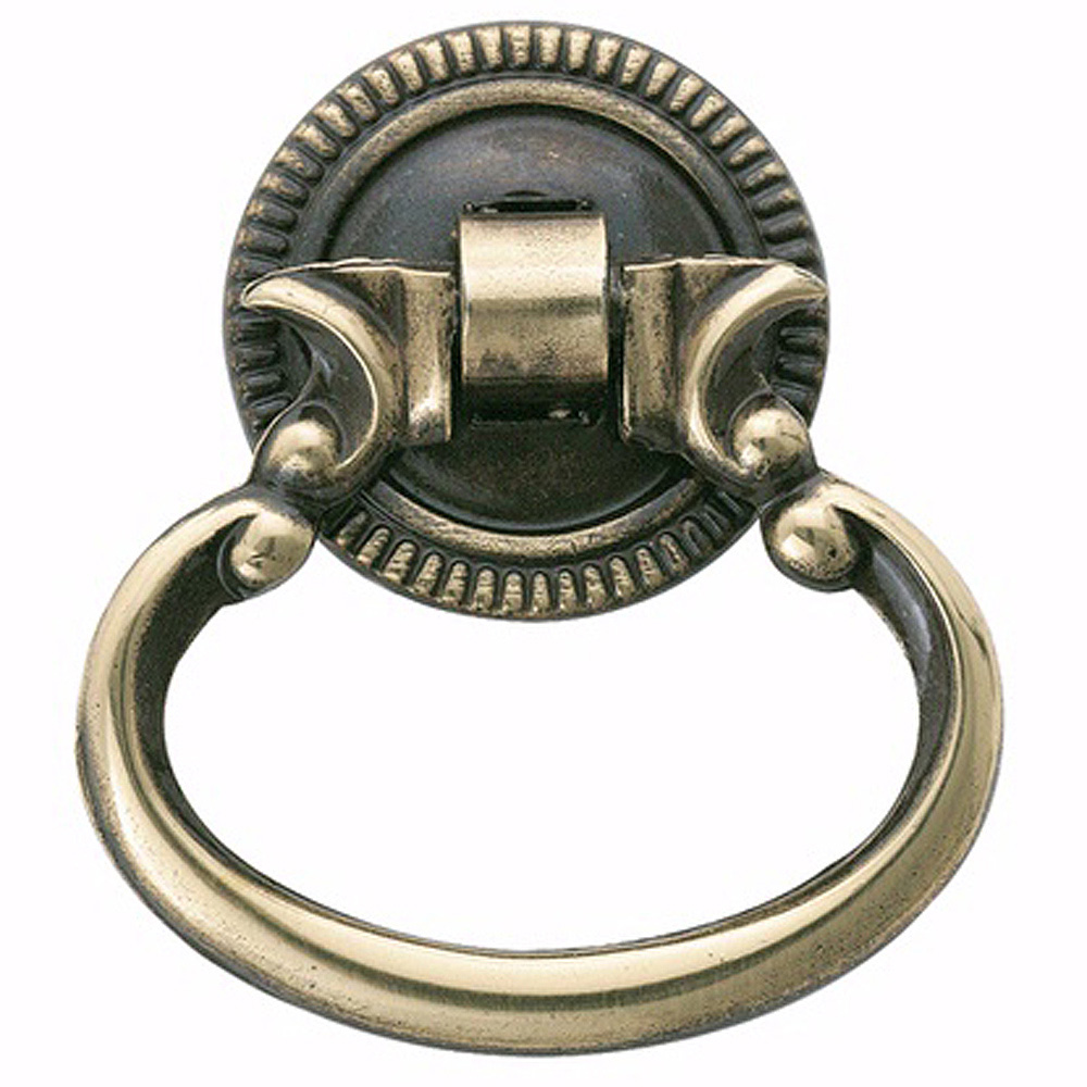 Antique Brass Hardware Ring Pull